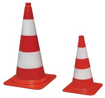 pachołki ostrzegawcze PCV